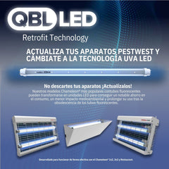 Tubo LED QBL 7,1 W T8 45 cm - PestWest - Remi Hogar