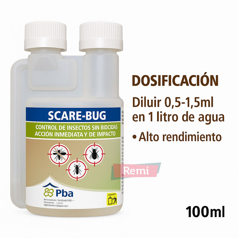 Scare - Bug 100 ml - Concentrado emulsionable - Remi Hogar