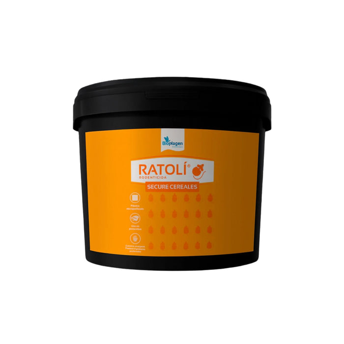 Ratolí Rodenticida Secure Cereales 3 Kg (Bolsas 25 gr) - Biocides