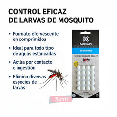 Serpa Mosquito Tablet Sayonara – Larvicida en comprimidos para aguas estancadas - Remi Hogar
