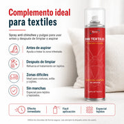 Spray Insecticida para Chinches y Pulgas especial tejidos 400 ml - Remi Hogar