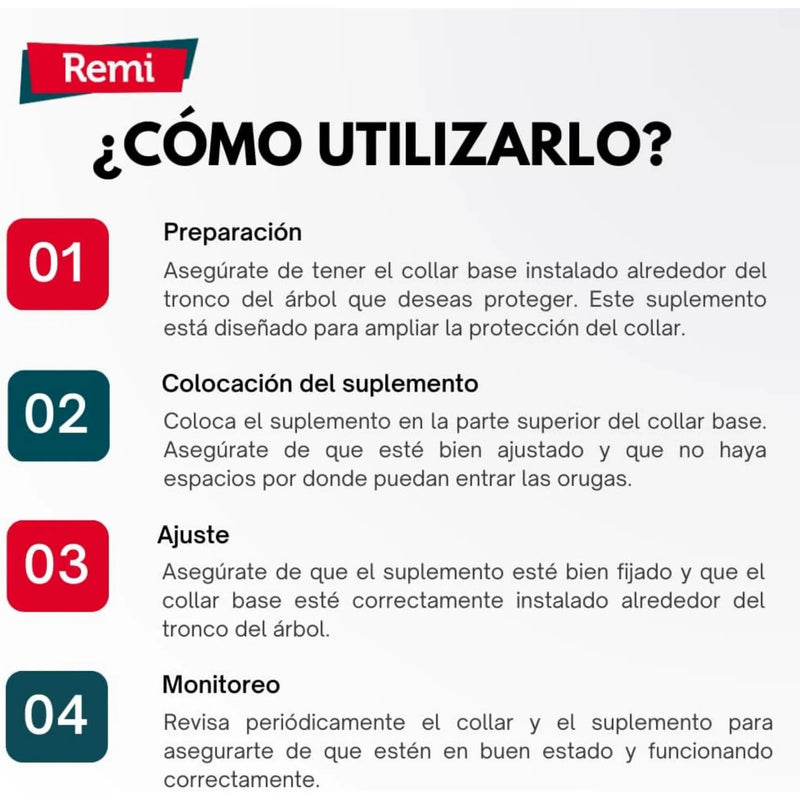 Suplementos para Collar Procesionaria - Remi Hogar