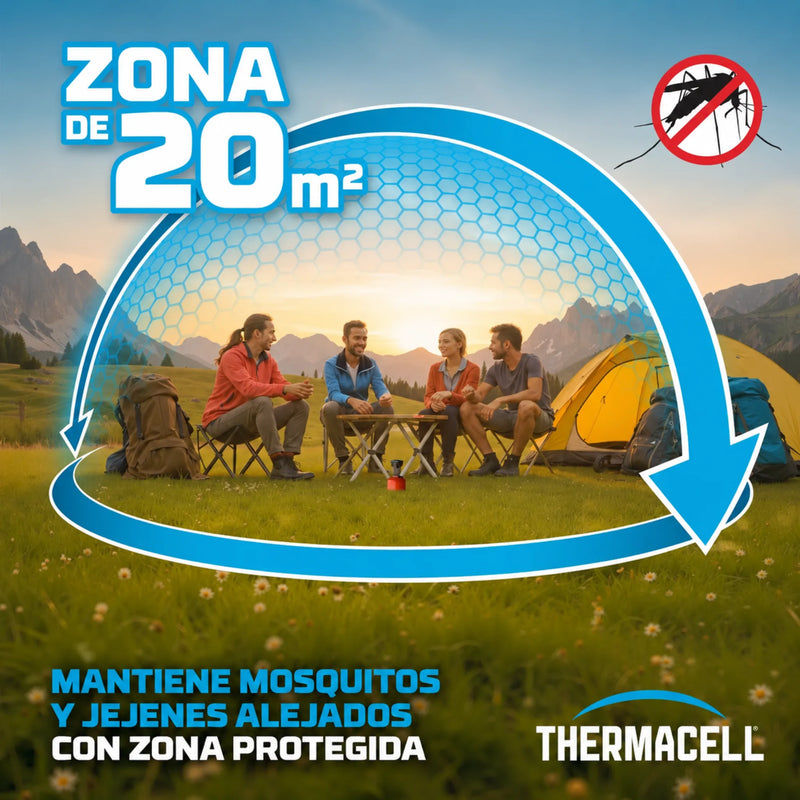Thermacell MR-BP Backpacker antimosquitos para camping ultraligero