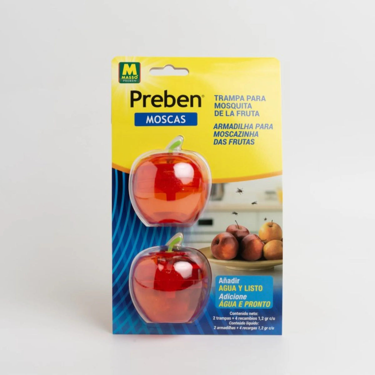 Trampas mosca de la fruta Preben - Massó - Remi Hogar