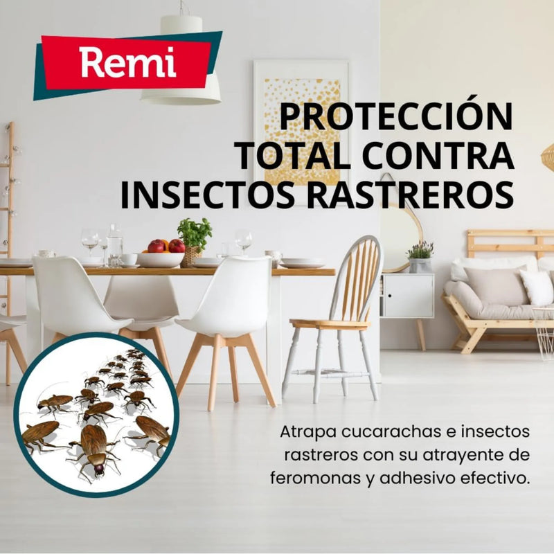 Trampa Cucarachas Adhesiva XL - Remi Hogar - Remi Hogar