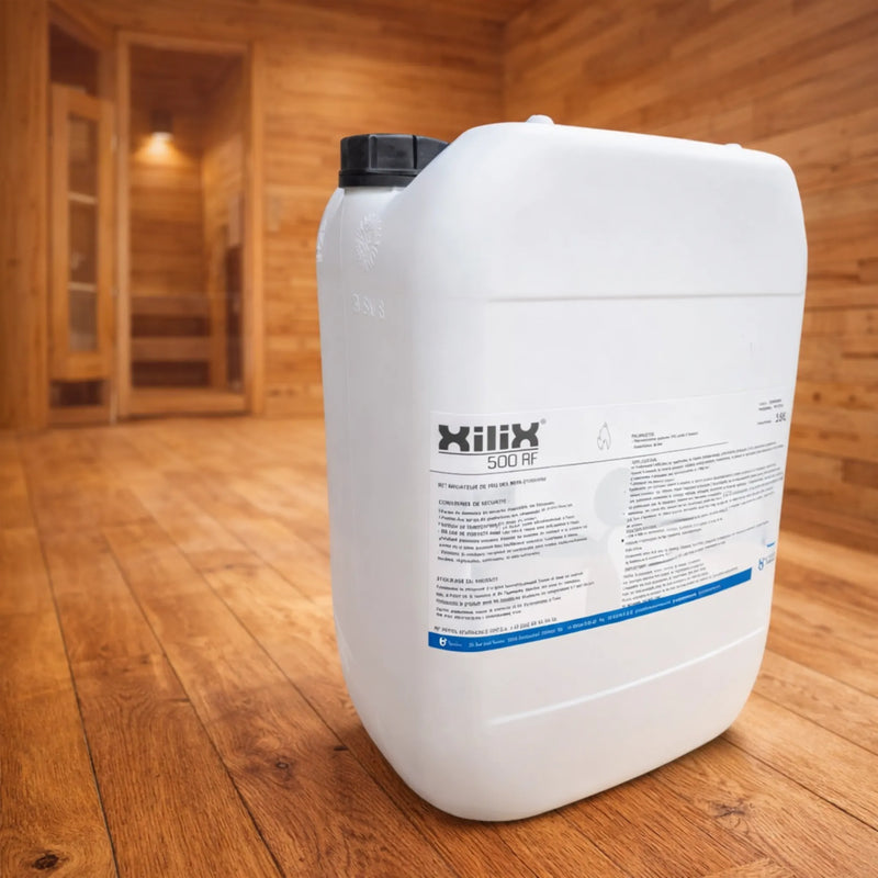Xilix 500 RF protector ignífugo para madera interior compatible con recubrimientos