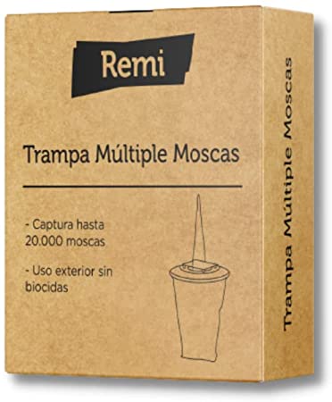 Trampa Múltiple Moscas - Remi Hogar