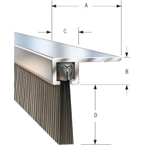 Burletes con Ángulo Anti Roedores para Puertas - Remi Hogar