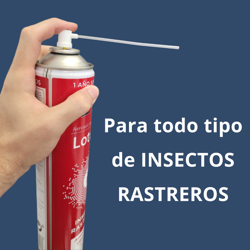 Laca Insecticida Stop Insectos Rastreros