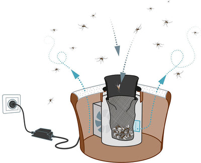 BG Mosquitaire antimosquitos trampa exterior - Biogents