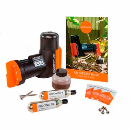 Kit Trampa ratas y ratones con Contador Goodnature A24 - Goodnature