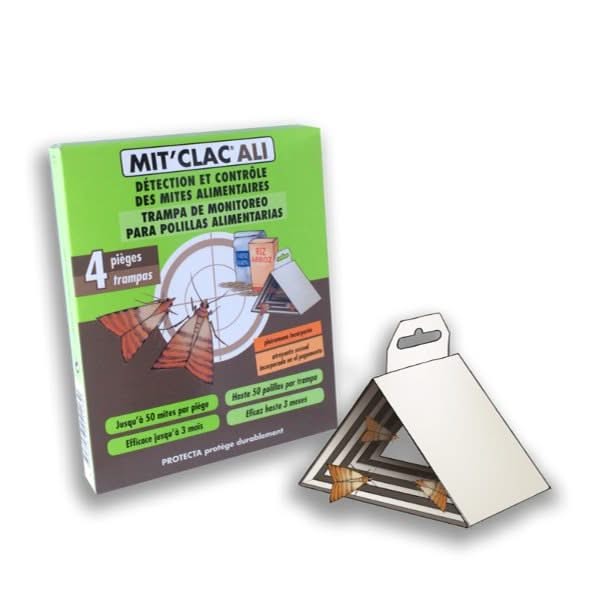 Trampas Mitclac ALI Harina (Pack de 4 unidades) - Remi Hogar